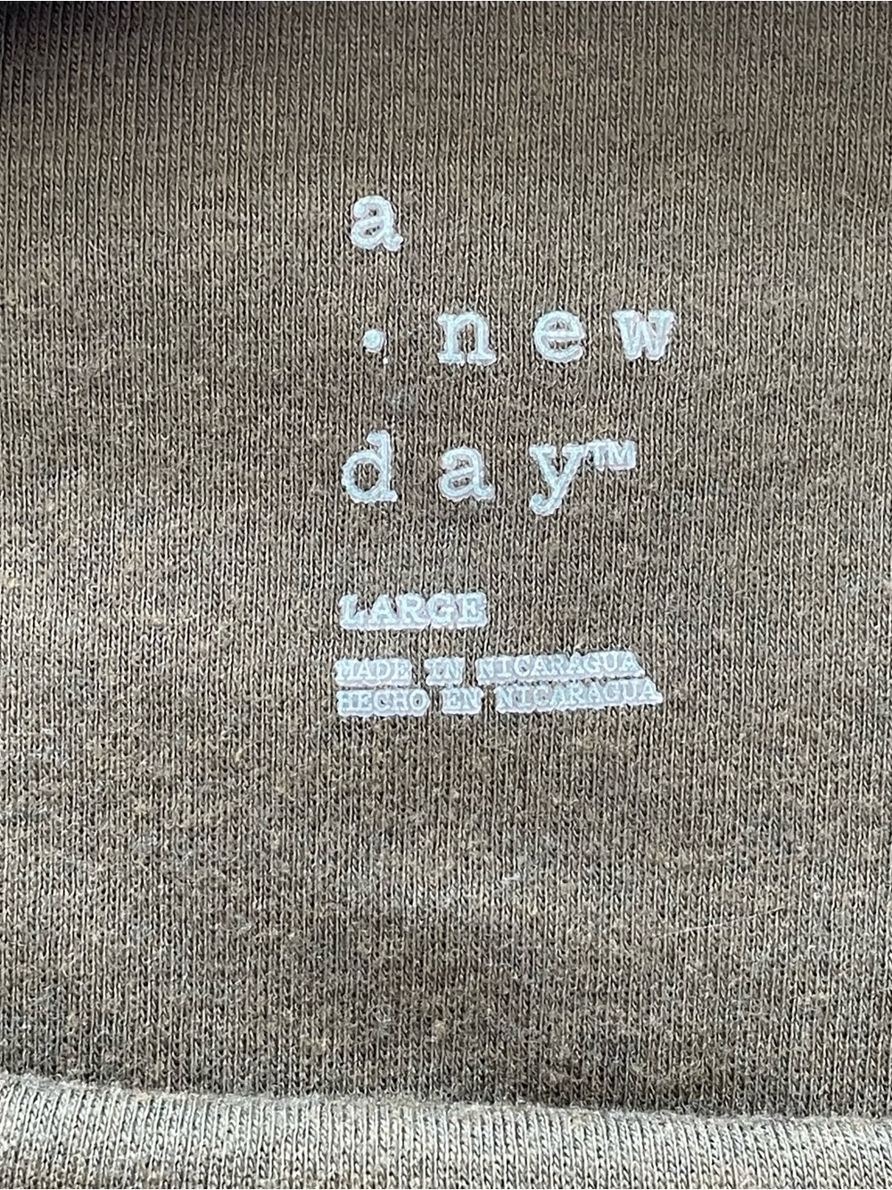Set of Three Women's Crewneck Short Sleeve Tees - A New Day - Size Large - Picture 9 of 15